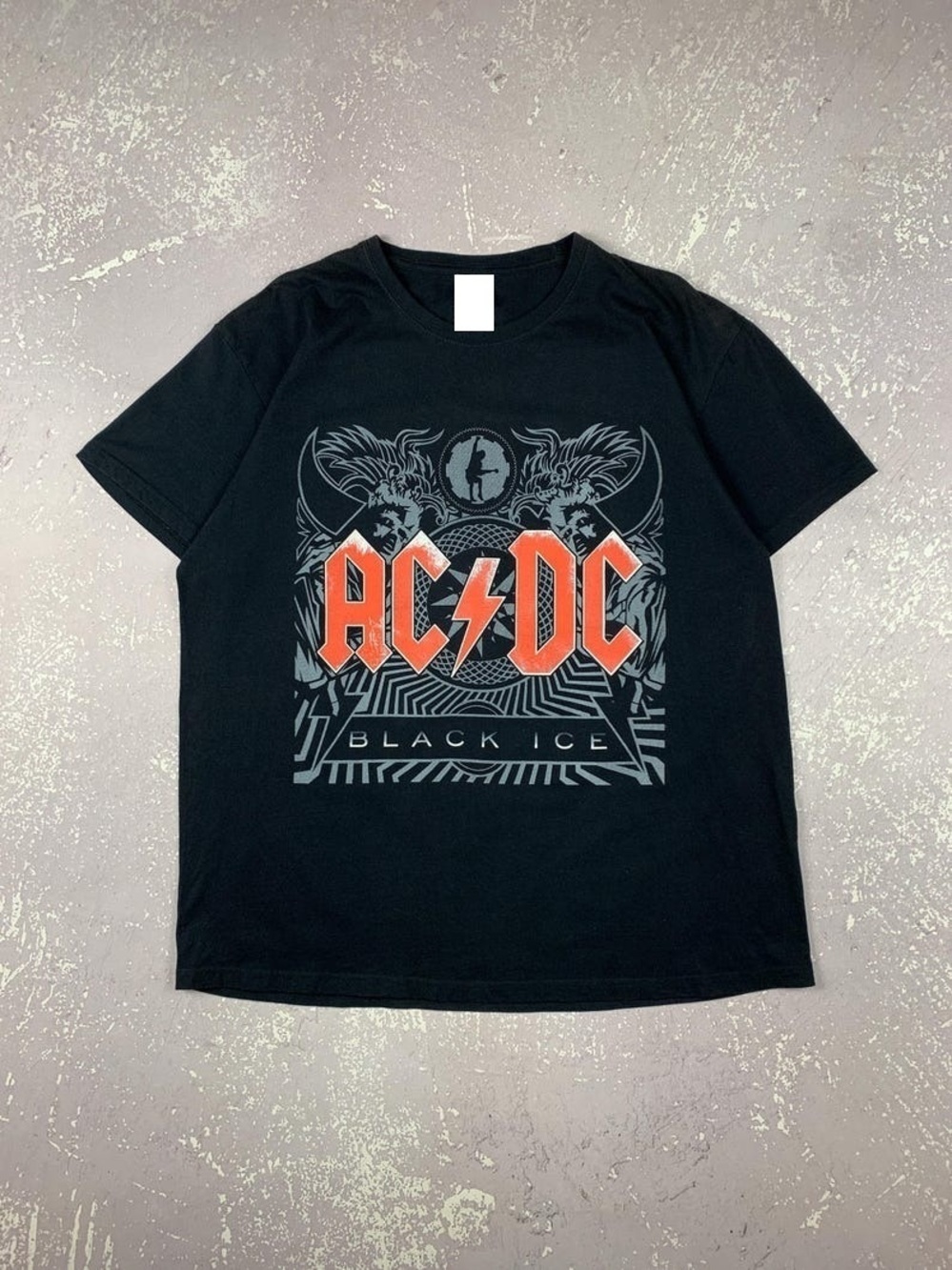 2008 Y2K ACDC Black Ice Band Tee Shirt